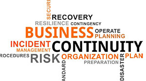 business continuity word cloud