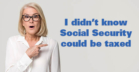 old woman talking about social security taxes