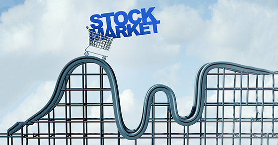 stock market roller coaster