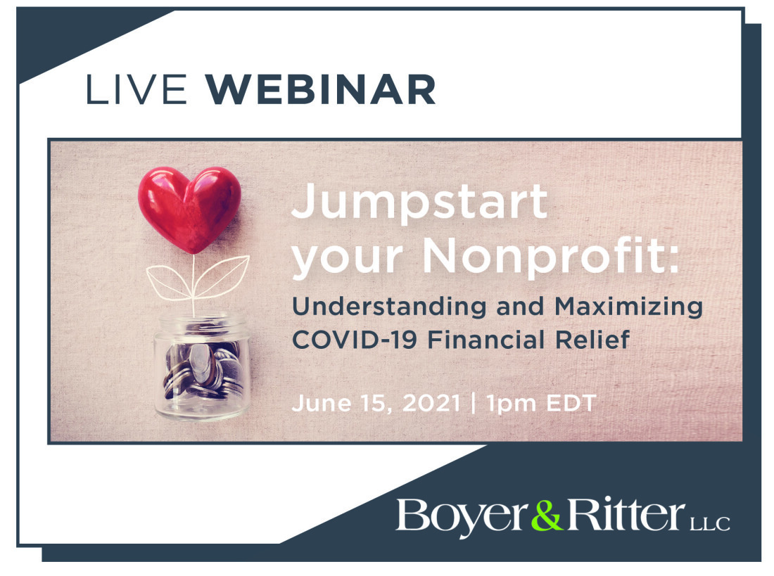 Jumpstart your nonprofit webinar title slide