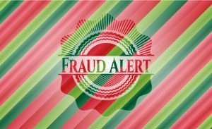 image of text fraud alert