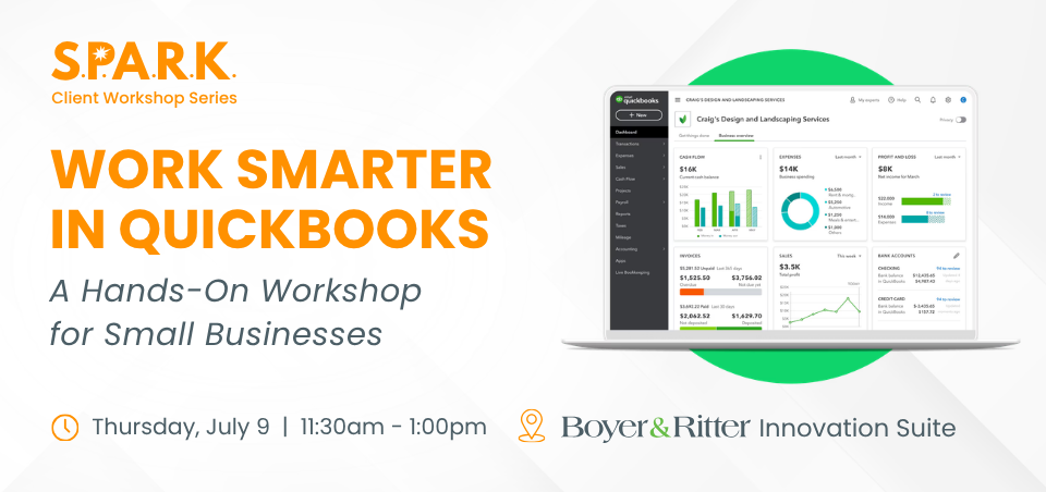 SPARK - Quickbooks Workshop